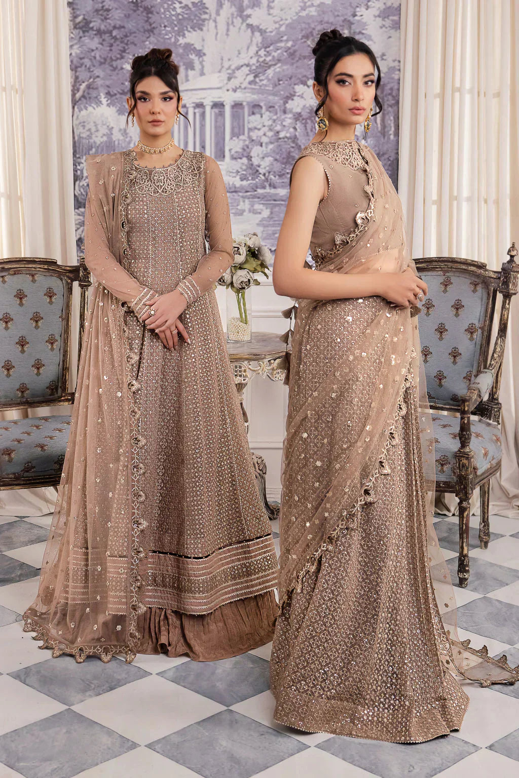 Iznik | Chinnon Chiffon | CC-36 DAMIYAH - House Of Hania