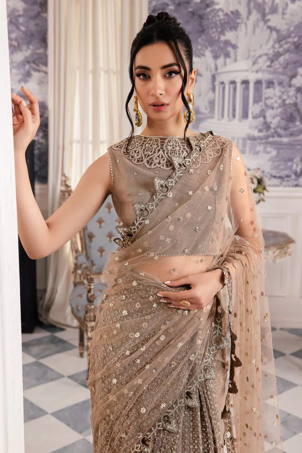 Iznik | Chinnon Chiffon | CC-36 DAMIYAH - House Of Hania