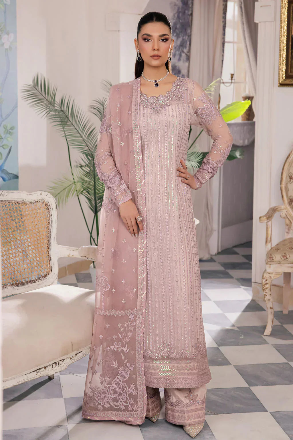 Iznik | Chinnon Chiffon | CC-39 BAREEN - House Of Hania
