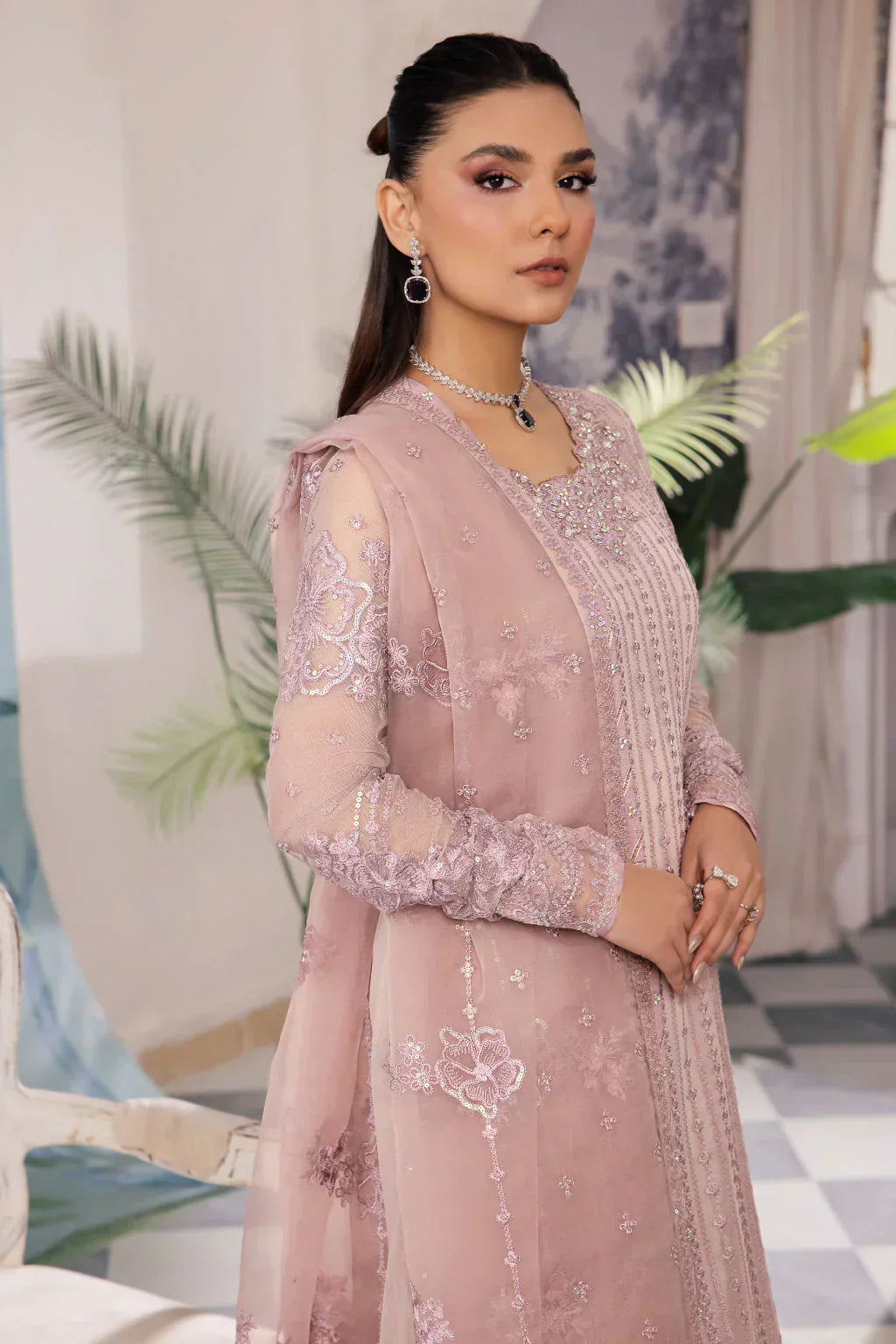 Iznik | Chinnon Chiffon | CC-39 BAREEN - House Of Hania