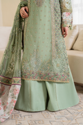 Iznik | Chinnon Chiffon | CC-41 Embroidered Net - House Of Hania
