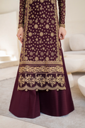 Iznik | Chinnon Chiffon | CC-42 Embroidered Chiffon - House Of Hania