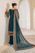 Iznik | Chinnon Chiffon | CC-46 Embroidered Chiffon - House Of Hania