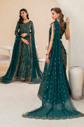 Iznik | Chinnon Chiffon | CC-47 Embroidered Chiffon - House Of Hania