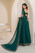 Iznik | Chinnon Chiffon | CC-47 Embroidered Chiffon - House Of Hania