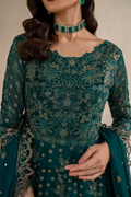 Iznik | Chinnon Chiffon | CC-47 Embroidered Chiffon - House Of Hania