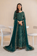 Iznik | Chinnon Chiffon | CC-47 Embroidered Chiffon - House Of Hania