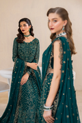 Iznik | Chinnon Chiffon | CC-47 Embroidered Chiffon - House Of Hania