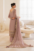 Iznik | Chinnon Chiffon | CC-48 Embroidered Chiffon - House Of Hania