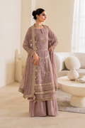 Iznik | Chinnon Chiffon | CC-48 Embroidered Chiffon - House Of Hania