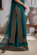 Iznik | Chinon Chiffon | CC-51 Embroidered Chiffon - House Of Hania