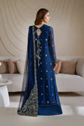 Iznik | Chinon Chiffon | CC-60 Embroidered Net - House Of Hania