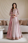 Iznik | Chinon Chiffon | CC-64 Embroidered Net - House Of Hania