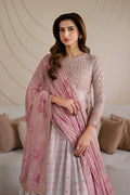 Iznik | Chinon Chiffon | CC-64 Embroidered Net - House Of Hania