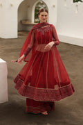 Iznik | Chinon Chiffon | CC-67 Embroidered Net - House Of Hania
