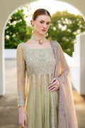 Iznik | Chinon Chiffon | CC-68 Embroidered Chiffon - House Of Hania