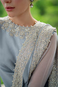 Iznik | Chinon Chiffon | CC-70 Embroidered Chiffon - House Of Hania