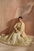 Iznik | Chinon Chiffon | CC-73 Embroidered Net - House Of Hania