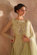 Iznik | Chinon Chiffon | CC-73 Embroidered Net - House Of Hania