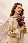 Iznik | Dahlia Embroidered Lawn | DL-03 - House Of Hania