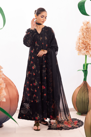 Iznik | Dahlia Embroidered Lawn | DL-08 - House Of Hania