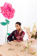 Iznik | Dahlia Embroidered Lawn | DL-11 - House Of Hania