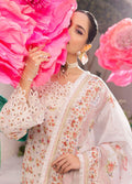 Iznik Dahlia Embroidered Luxury Lawn 3Pc Suit DL-05 SPLENDOUR - House Of Hania
