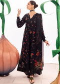 Iznik Dahlia Embroidered Luxury Lawn 3Pc Suit DL-08 ENCHANT - House Of Hania