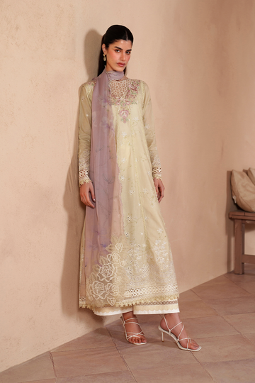 Iznik | Eid Lawn | EL-10 Embroidered Lawn - House Of Hania