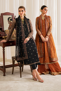 Iznik | Exclusive Formals | UE-288 Embroidered Net - House Of Hania