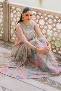 Iznik | Exclusive Formals | UE-312 Printed Georgette - House Of Hania