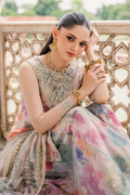 Iznik | Exclusive Formals | UE-312 Printed Georgette - House Of Hania