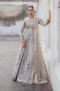 Iznik | Exclusive Formals | UE-313 Embroidered Raw Silk - House Of Hania