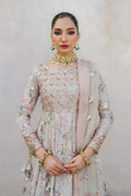 Iznik | Exclusive Formals | UE-313 Embroidered Raw Silk - House Of Hania