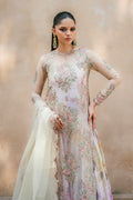 Iznik | Exclusive Formals | UE-320 Printed Raw Silk - House Of Hania