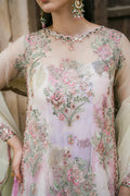 Iznik | Exclusive Formals | UE-320 Printed Raw Silk - House Of Hania
