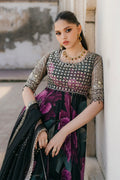 Iznik | Exclusive Formals | UE-321 Printed Chiffon - House Of Hania