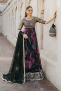 Iznik | Exclusive Formals | UE-321 Printed Chiffon - House Of Hania