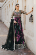 Iznik | Exclusive Formals | UE-321 Printed Chiffon - House Of Hania