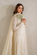 Iznik | Exclusive Formals | UE-391 Embroidered Chiffon - House Of Hania