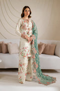 Iznik | Exclusive Formals | UE-411 Printed Silk - House Of Hania