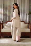 Iznik | Exclusive Formals | UE-532 Embroidered Chiffon - House Of Hania