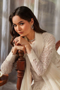 Iznik | Exclusive Formals | UE-532 Embroidered Chiffon - House Of Hania