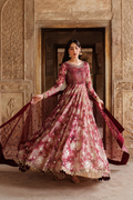 Iznik | Exclusive Formals | UE-533 Printed Chiffon - House Of Hania