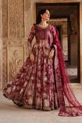 Iznik | Exclusive Formals | UE-533 Printed Chiffon - House Of Hania