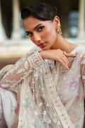Iznik | Exclusive Formals | UE-534 Embroidered Net - House Of Hania