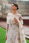 Iznik | Exclusive Formals | UE-534 Embroidered Net - House Of Hania