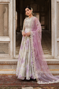 Iznik | Exclusive Formals | UE-546 Embroidered Chiffon - House Of Hania