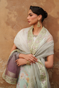 Iznik | Exclusive Formals | UE-549  Printed Chiffon - House Of Hania