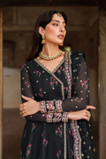 Iznik | Exclusive Formals | UE-550  Printed Chiffon - House Of Hania